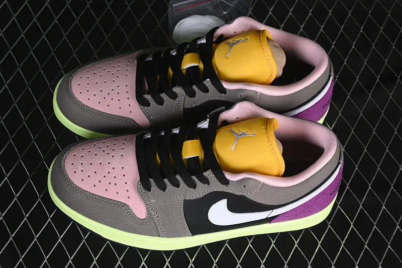 All categories Air Jordan Jordan series basketball shoes Air Jordan 1 Low Air Jordan 1 Low "Tokyo Bio Hack" AJ1 Joe 1 palette low-top cultural and casual sneakers HQ2010-005